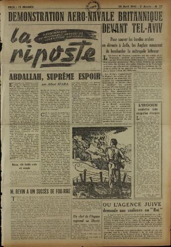 La Riposte N°57 (30 avr. 1948)